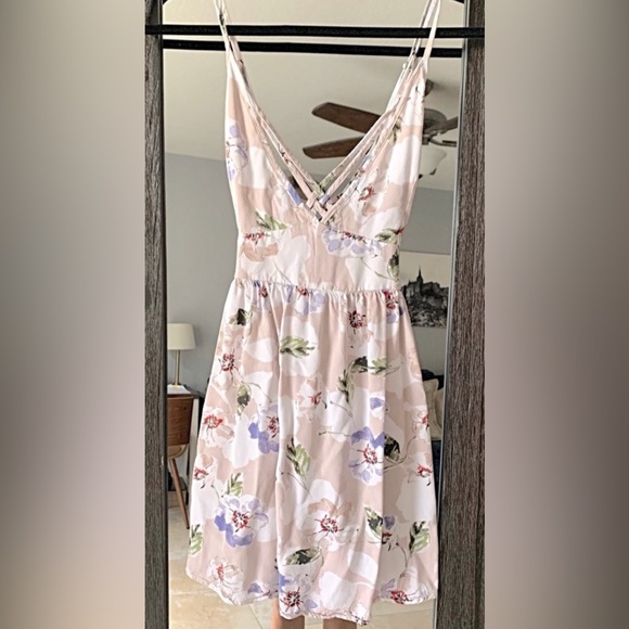 O’NEILL cross back sundress floral print size S - Picture 2 of 4
